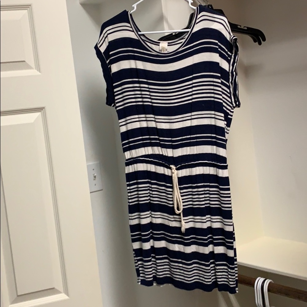 Navy Stripe Dress